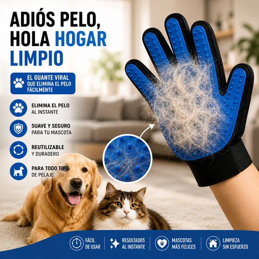 El Guante Viral que Elimina Pelo de Mascotas Fácilmente